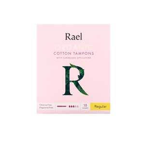 Rael Tampons - Regular, cardboard