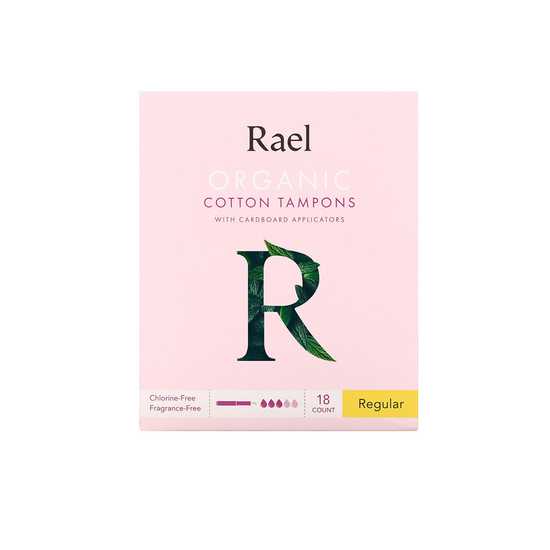 Rael Tampons - Regular, cardboard
